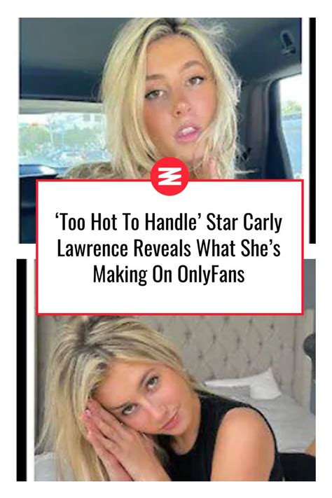 carly lawrence nudes|Too Hot To Handle Star Carly Lawrence Talks Sex Behind The。